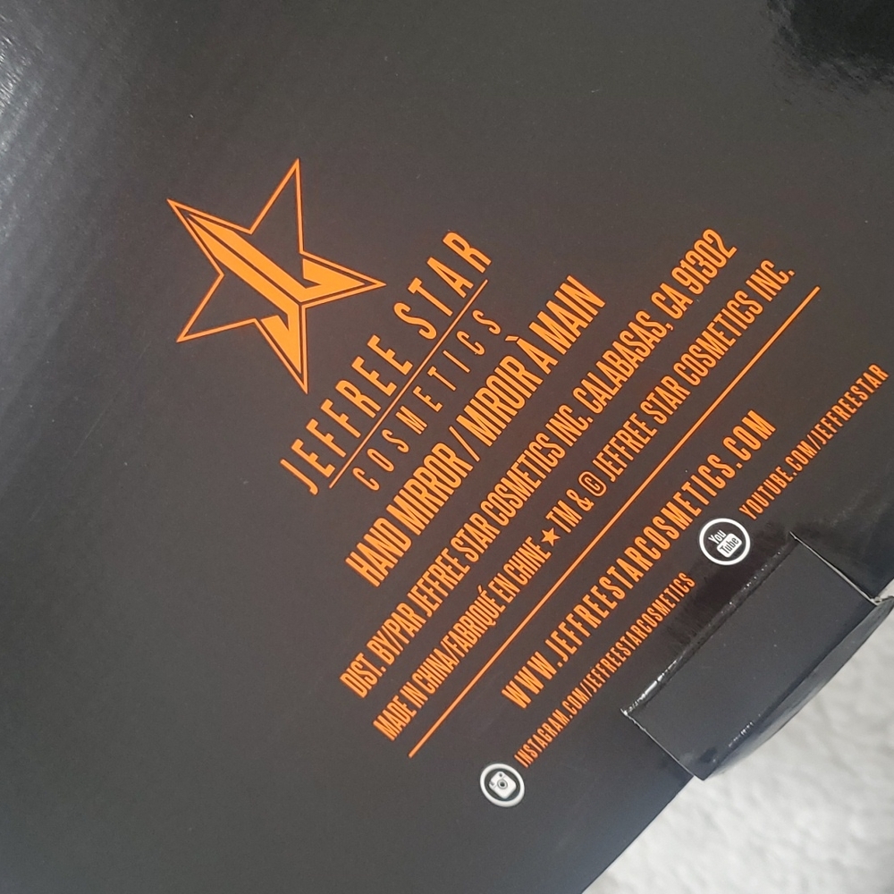 Jeffree Star Limited Edition Black Star Hand Mirror - Picture 7 of 11
